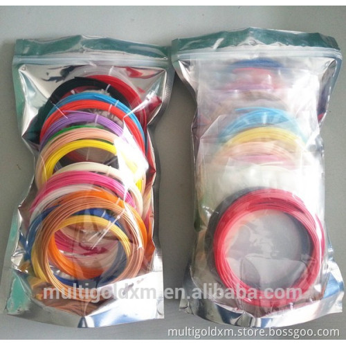 1.75mm 3mm 3D Printer Filament PLA Reprap 3D Printing Consumble 3D Printer Pen Filament ABS 1kg 26 colors in stock
